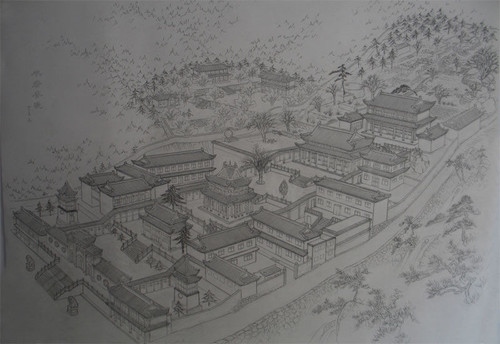 寺廟規(guī)劃設(shè)計(jì)布局及寺院圖紙規(guī)范分析  第14張